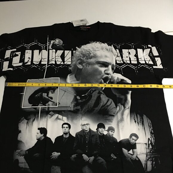 Linkin Park Meteora All Over Print AOP Black T-Shirt XL The Roxx - Picture 4 of 5